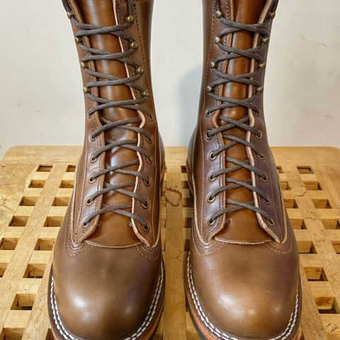 Nicks Lace to Toe Heritage in Horween British Tan Chromexcel