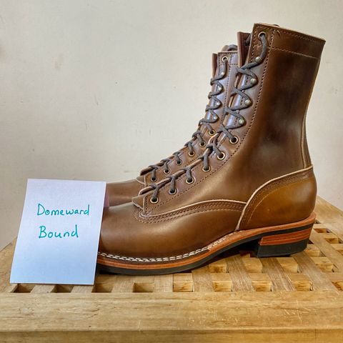 Nicks Lace to Toe Heritage in Horween British Tan Chromexcel