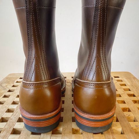 Nicks Lace to Toe Heritage in Horween British Tan Chromexcel