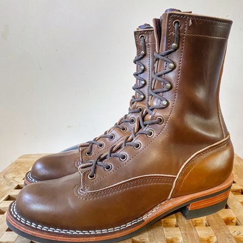 Nicks Lace to Toe Heritage in Horween British Tan Chromexcel