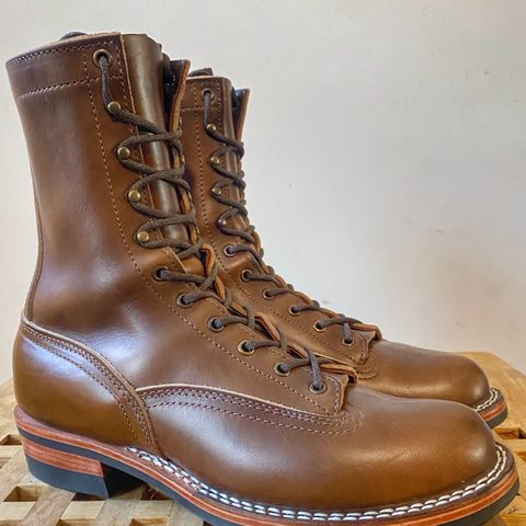 Nicks Lace to Toe Heritage in Horween British Tan Chromexcel