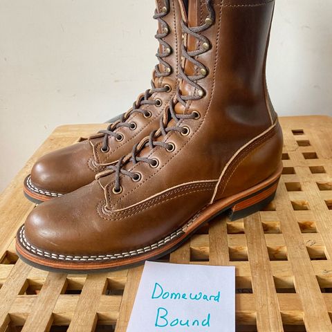 Nicks Lace to Toe Heritage in Horween British Tan Chromexcel
