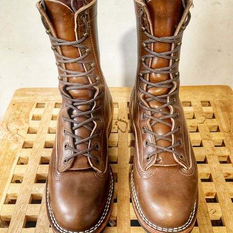 Nicks Lace to Toe Heritage in Horween British Tan Chromexcel