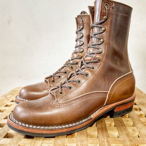 Nicks Lace to Toe Heritage in Horween British Tan Chromexcel