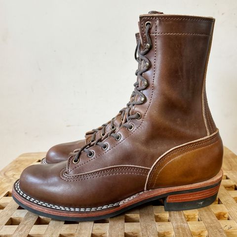 Nicks Lace to Toe Heritage in Horween British Tan Chromexcel