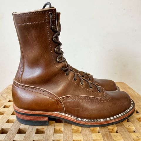 Nicks Lace to Toe Heritage in Horween British Tan Chromexcel