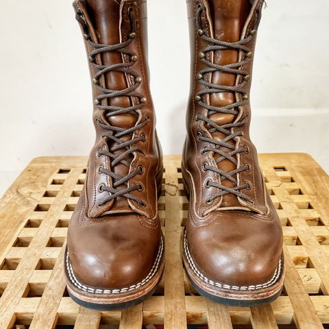 Nicks Lace to Toe Heritage in Horween British Tan Chromexcel