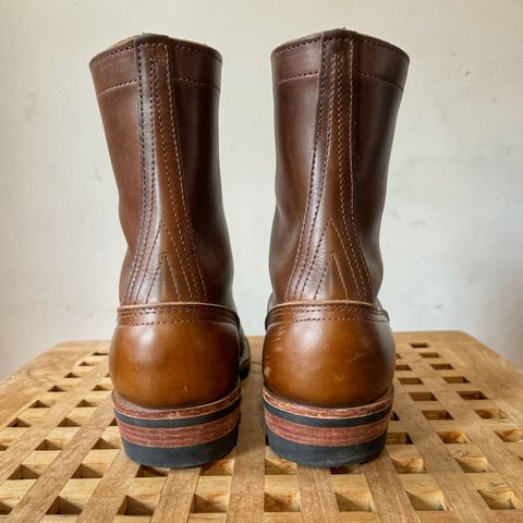 Nicks Lace to Toe Heritage in Horween British Tan Chromexcel