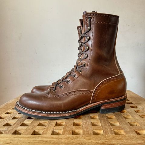 Nicks Lace to Toe Heritage in Horween British Tan Chromexcel