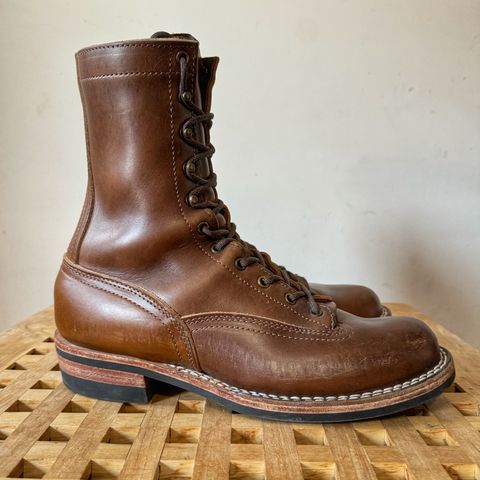 Nicks Lace to Toe Heritage in Horween British Tan Chromexcel