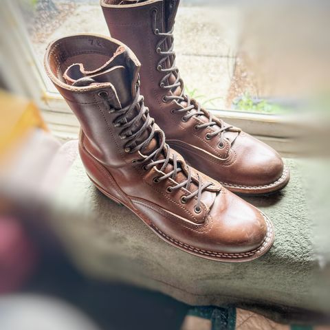 Nicks Lace to Toe Heritage in Horween British Tan Chromexcel