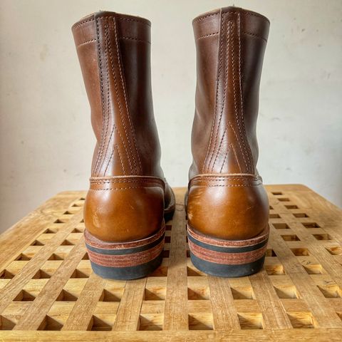 Nicks Lace to Toe Heritage in Horween British Tan Chromexcel