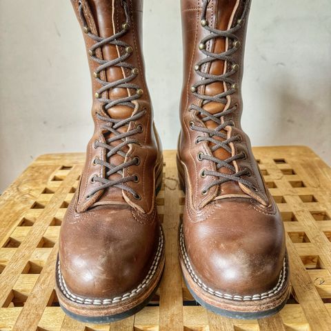 Nicks Lace to Toe Heritage in Horween British Tan Chromexcel