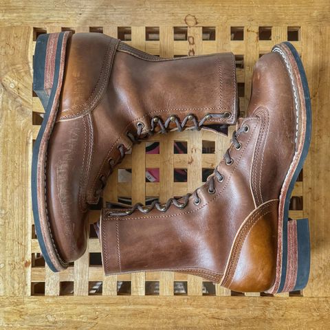 Nicks Lace to Toe Heritage in Horween British Tan Chromexcel