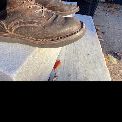 Nicks Traveler in Horween Brown Waxed Flesh