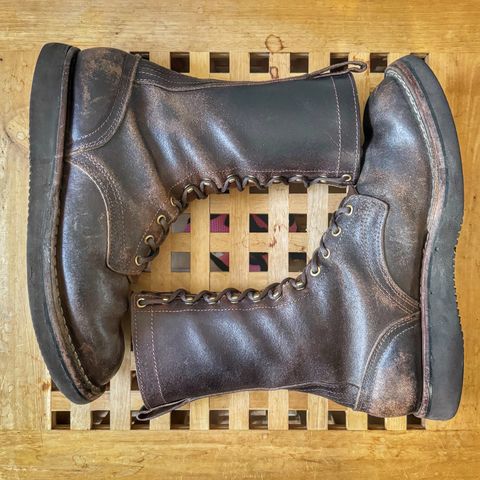 Nicks Traveler in Horween Brown Waxed Flesh
