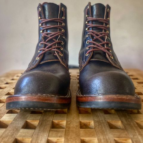 Nicks Prospector in Horween Brown Waxed Flesh