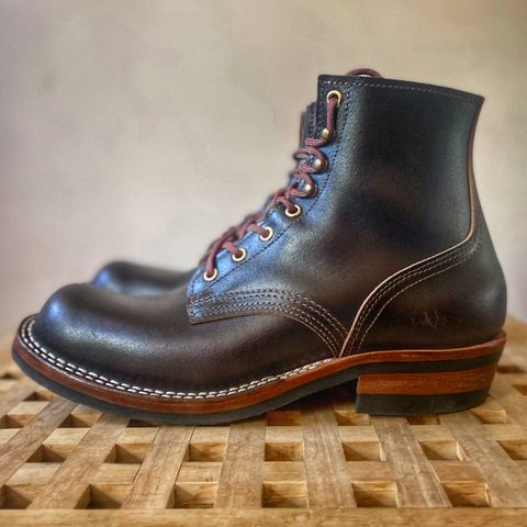 Nicks Prospector in Horween Brown Waxed Flesh