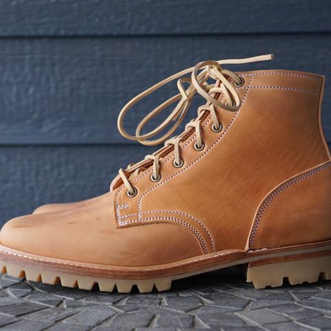 View photo of Truman Service Boot in Maryam Natural Horsebutt