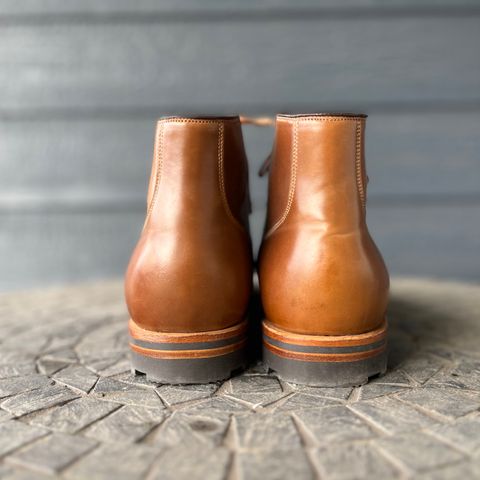 Search result thumbnail of Viberg Service Boot in Horween Bourbon Shell Cordovan