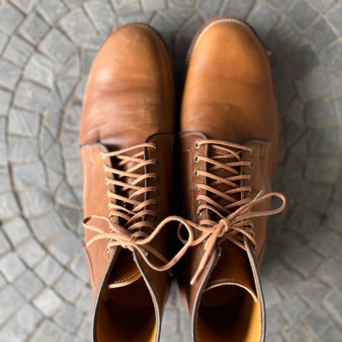 View photo of Viberg Service Boot in Horween Bourbon Shell Cordovan