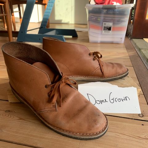 Clarks Desert Boot in Dark Tan