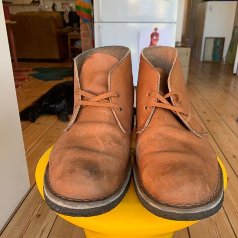 Clarks Desert Boot in Dark Tan