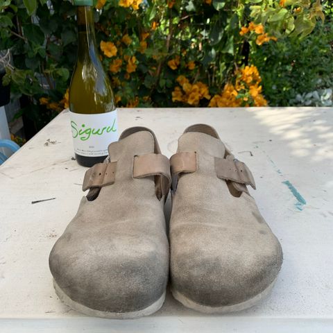 Birkenstock London in Sandcastle Suede