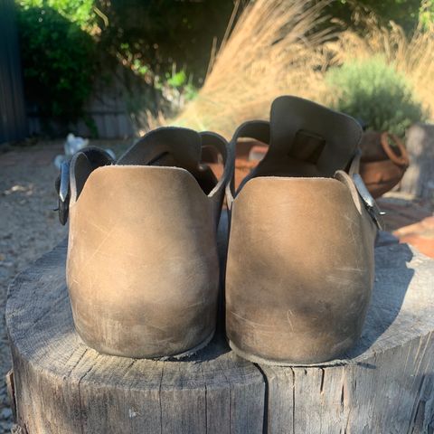 Birkenstock London in Sandcastle Suede