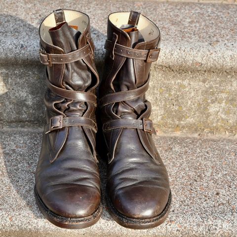 View photo of Dehner Tank Boot (Strap) in Unknown Leather