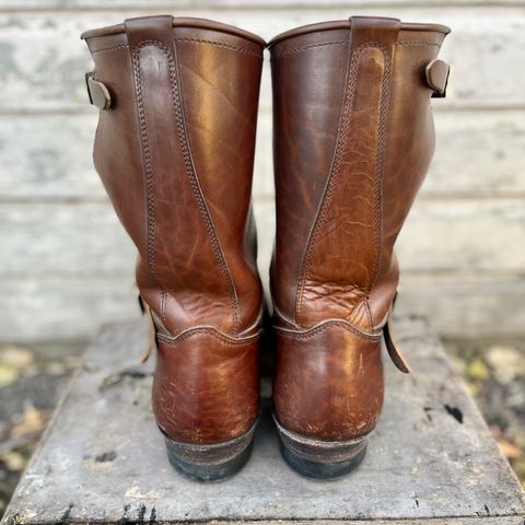Attractions BILTBUCK Engineer Boots in Brown Italian Horsebutt