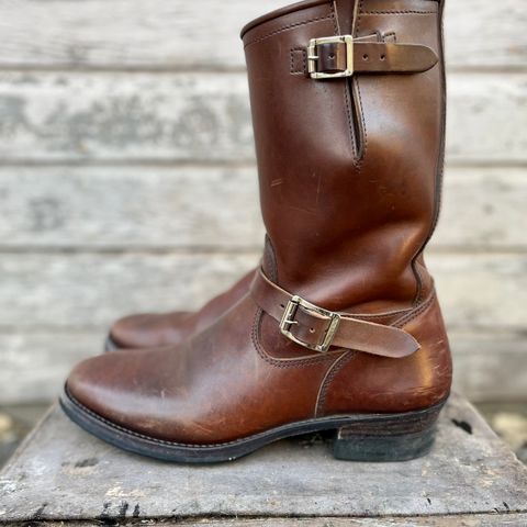 Attractions BILTBUCK Engineer Boots in Brown Italian Horsebutt