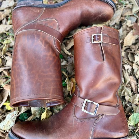 Attractions BILTBUCK Engineer Boots in Brown Italian Horsebutt