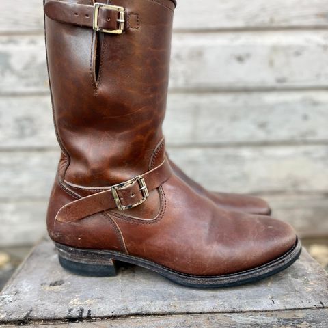 Attractions BILTBUCK Engineer Boots in Brown Italian Horsebutt