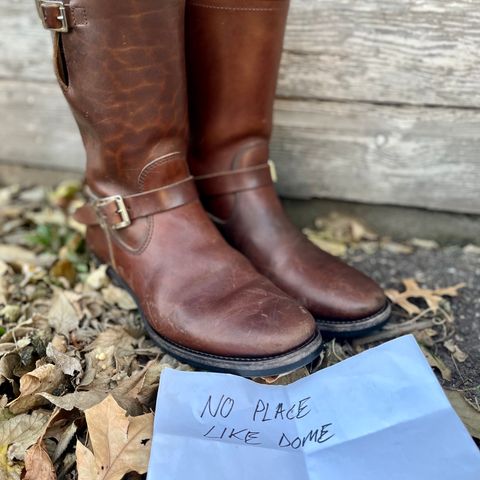 Attractions BILTBUCK Engineer Boots in Brown Italian Horsebutt