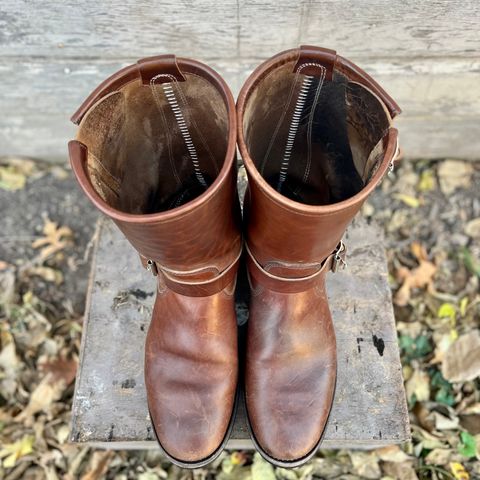 Attractions BILTBUCK Engineer Boots in Brown Italian Horsebutt
