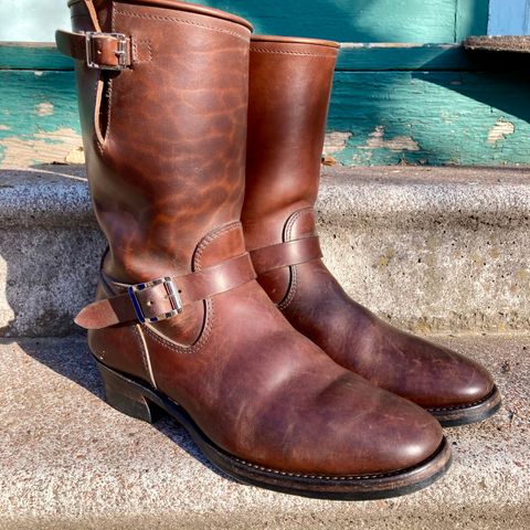 Attractions BILTBUCK Engineer Boots in Brown Italian Horsebutt
