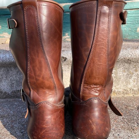 Attractions BILTBUCK Engineer Boots in Brown Italian Horsebutt