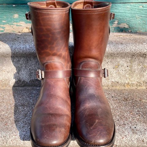 Attractions BILTBUCK Engineer Boots in Brown Italian Horsebutt