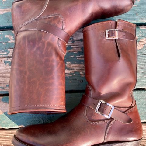 Attractions BILTBUCK Engineer Boots in Brown Italian Horsebutt