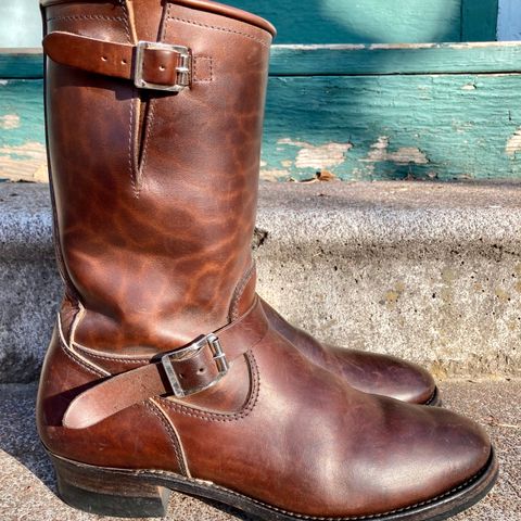 Attractions BILTBUCK Engineer Boots in Brown Italian Horsebutt