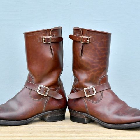 Attractions BILTBUCK Engineer Boots in Brown Italian Horsebutt