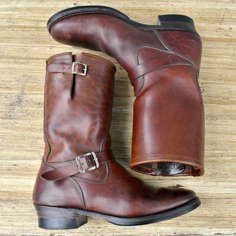 Attractions BILTBUCK Engineer Boots in Brown Italian Horsebutt