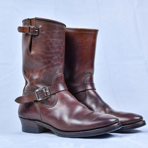 Attractions BILTBUCK Engineer Boots in Brown Italian Horsebutt