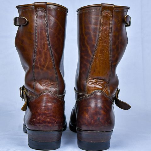 Attractions BILTBUCK Engineer Boots in Brown Italian Horsebutt