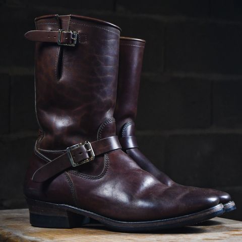 Attractions BILTBUCK Engineer Boots in Brown Italian Horsebutt