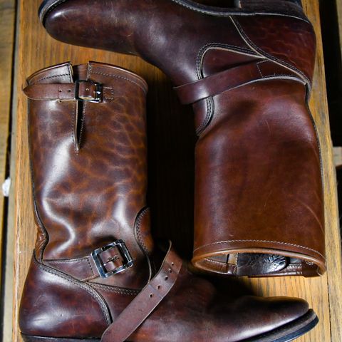 Attractions BILTBUCK Engineer Boots in Brown Italian Horsebutt