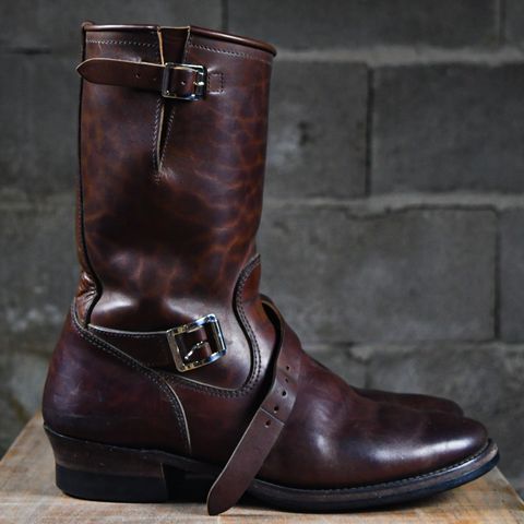 Attractions BILTBUCK Engineer Boots in Brown Italian Horsebutt