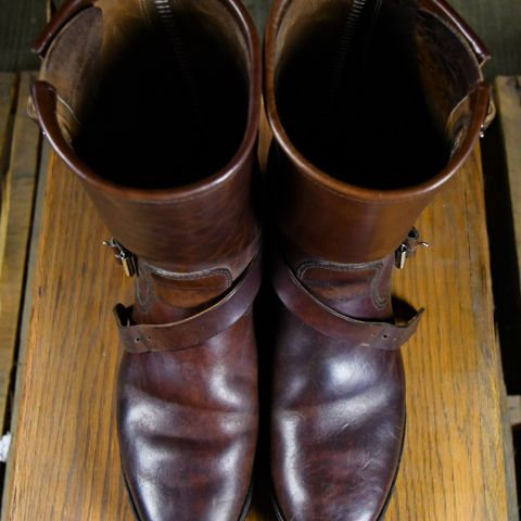 Attractions BILTBUCK Engineer Boots in Brown Italian Horsebutt