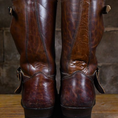 View photo of Attractions BILTBUCK Engineer Boots in Brown Italian Horsebutt